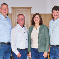 Zeichnung eines SPD Stammtischs